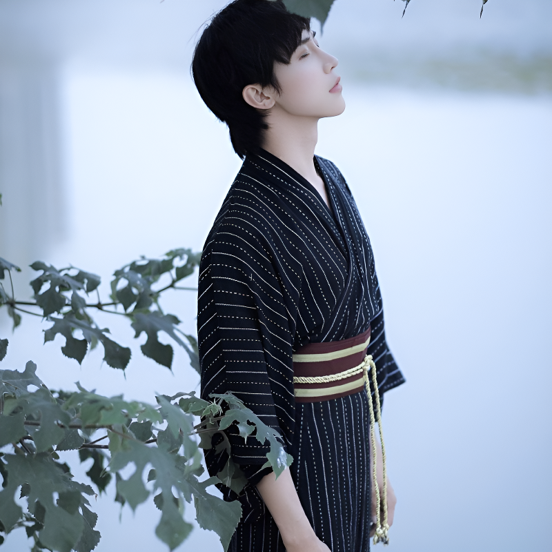 Kimono japonais traditionnel homme