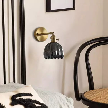 PetalShine - Lampe à Wand rétro en forme de fleur