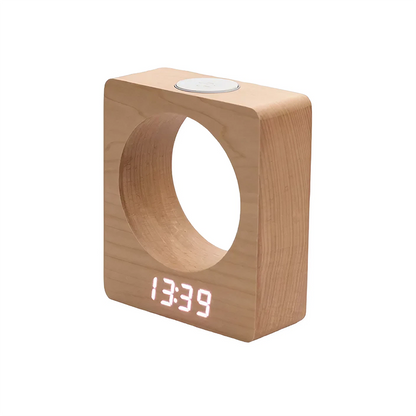 Réveil bois design