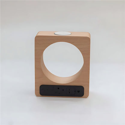 Réveil bois design