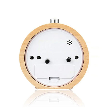 Réveil bois horloge