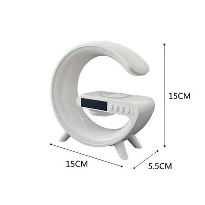 Réveil chargeur induction avec lampe