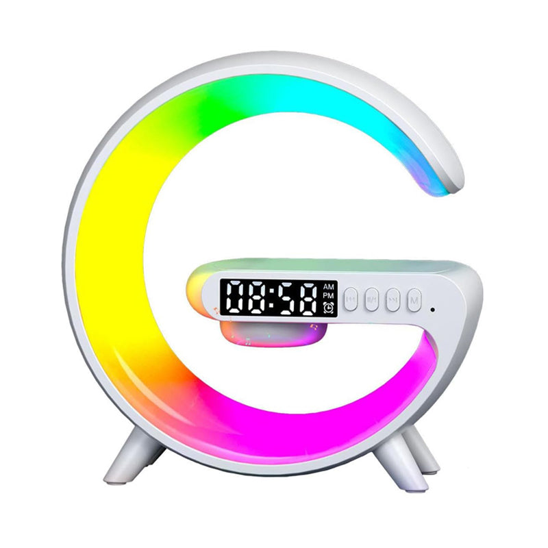 Réveil chargeur induction avec lampe
