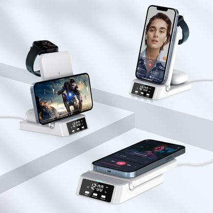 Réveil chargeur induction Iphone et Samsung