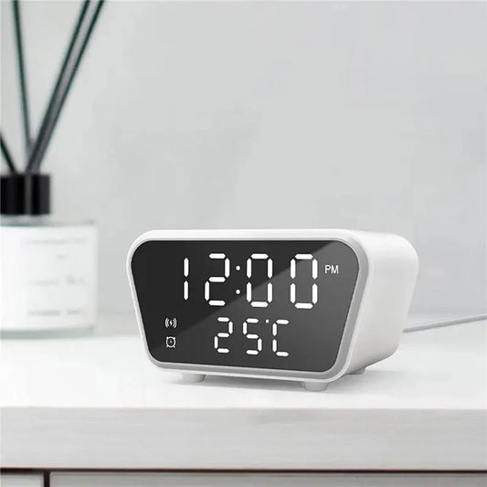 Réveil connecté chargeur induction