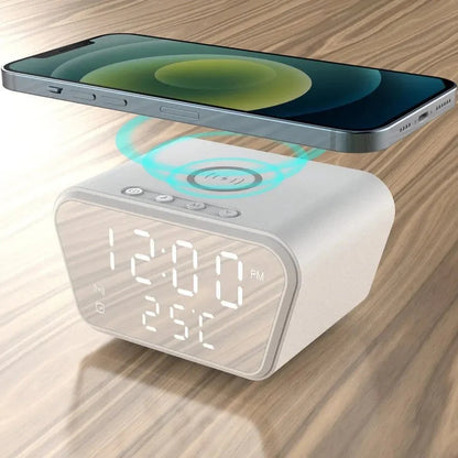 Réveil connecté chargeur induction
