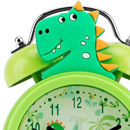 Réveil dinosaure vert