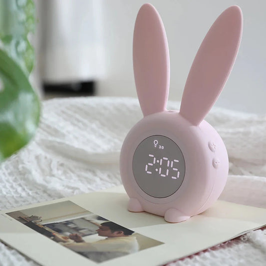 Réveil fille ado lapin