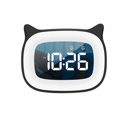 Réveil jour nuit noir