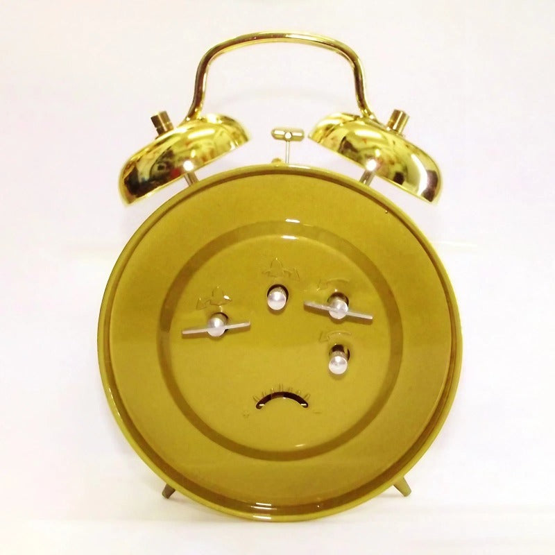 Réveil mécanique double cloche