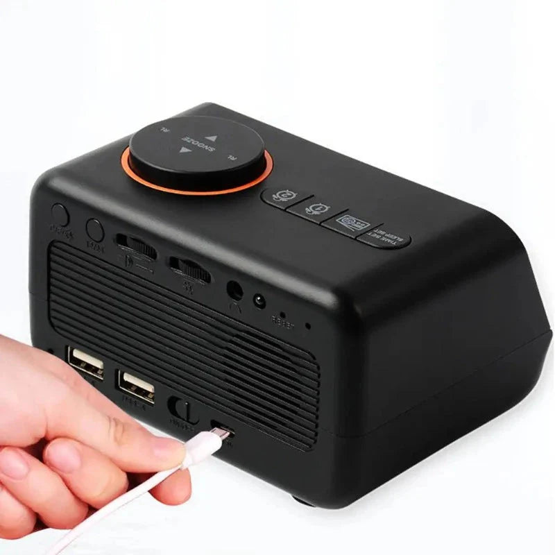 Réveil numérique batterie avec radio