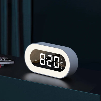 Réveil numérique design avec éclairage led