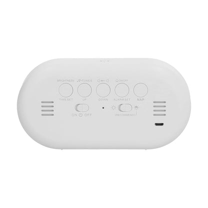 Réveil numérique design avec éclairage led