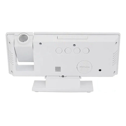 Réveil projecteur blanc