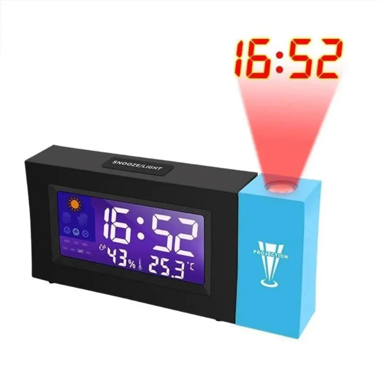 Réveil projecteur température