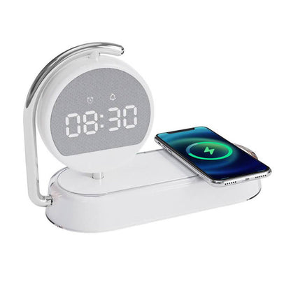 Réveil simulateur d'aube avec chargeur induction