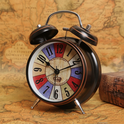 Réveil vintage double cloches