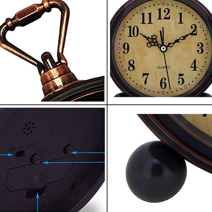 Réveil vintage horloge