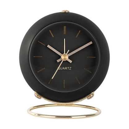 Réveil vintage noir