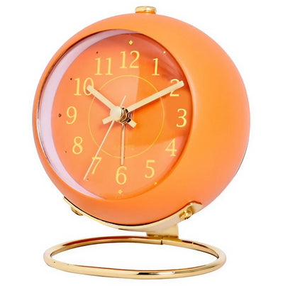 Réveil vintage orange Le Bon Réveil
