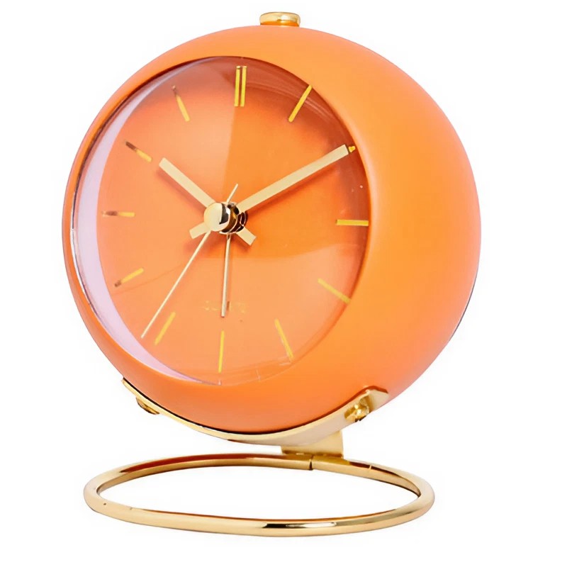 Réveil vintage orange Le Bon Réveil