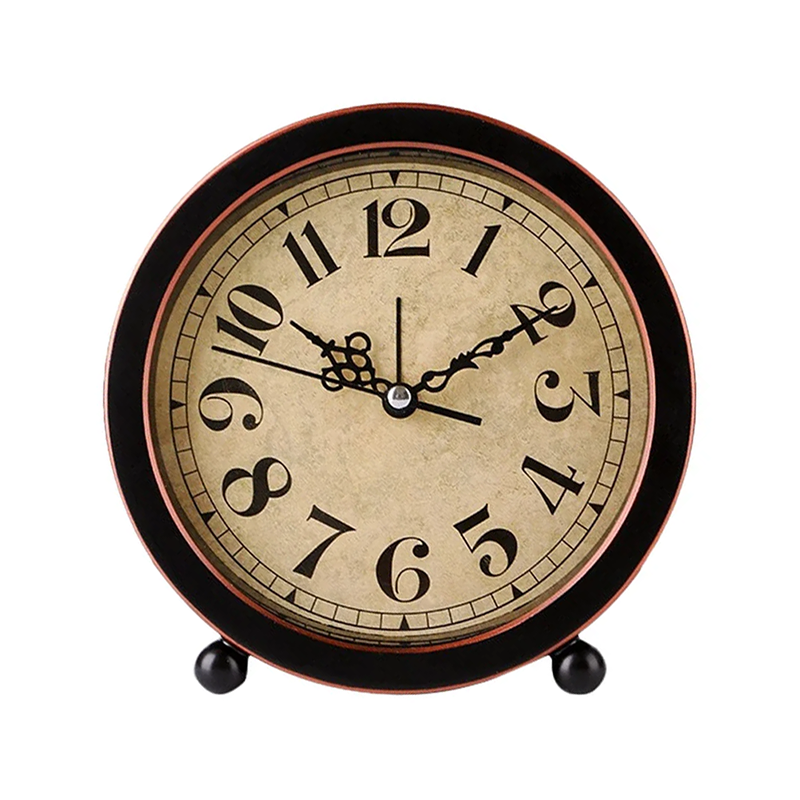 Réveil vintage rond