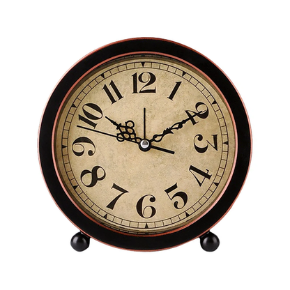 Réveil vintage rond