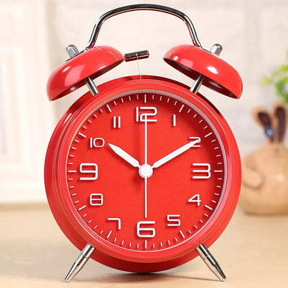 Réveil vintage rouge