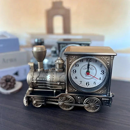Réveil vintage train