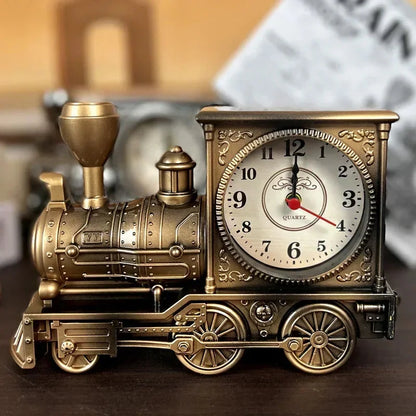 Réveil vintage train
