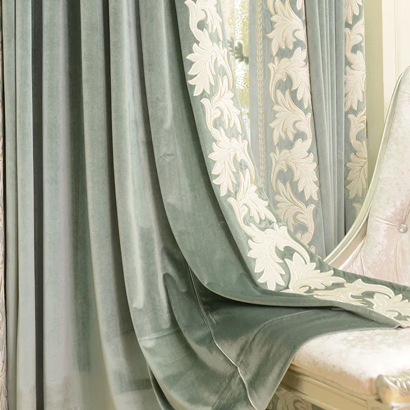 Rideau pour Dressing Luxueux et Occultants avec Broderie