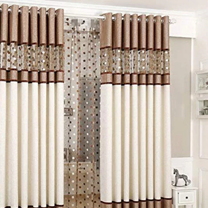 Rideau pour Dressing Marron et Luxueux de Style Moderne