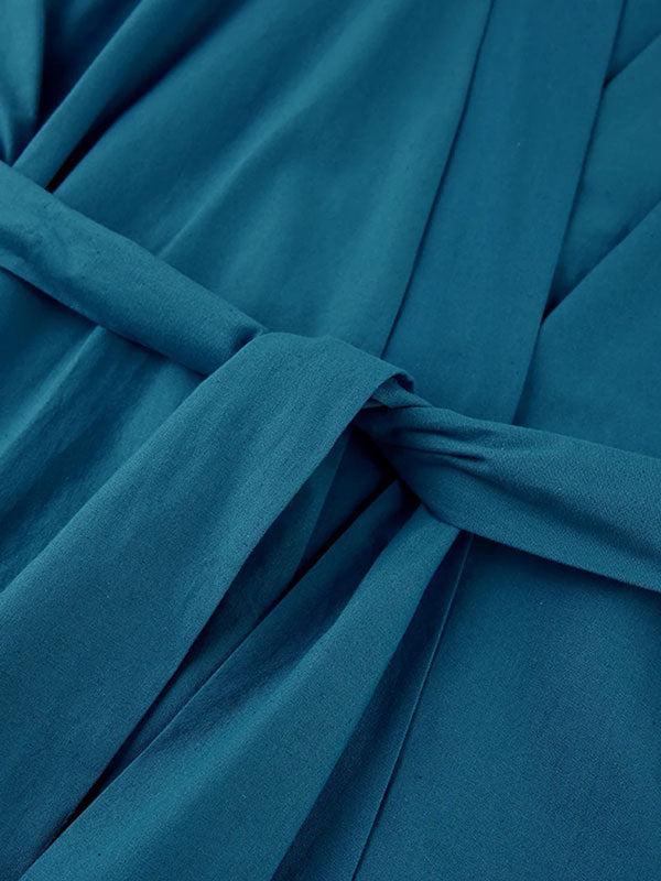 Robe de Chambre Kimono Pour Femme "Délicatesse Matinale"