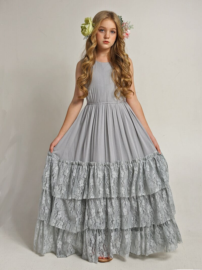 Robe Princesse Argent