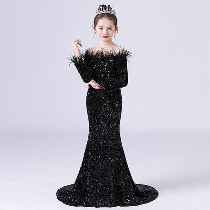 Robe Noire Princesse