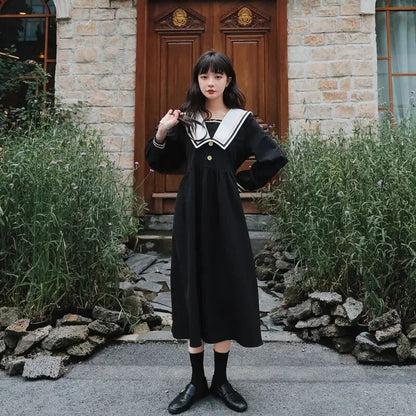 Robe japonaise noire
