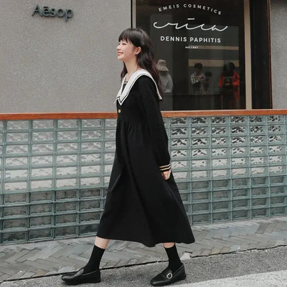 Robe japonaise noire