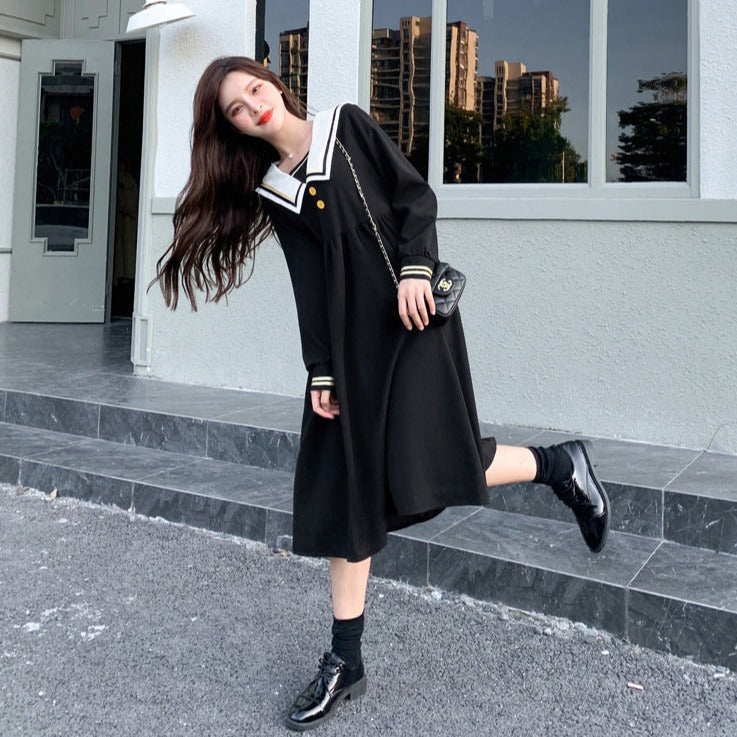 Robe japonaise noire
