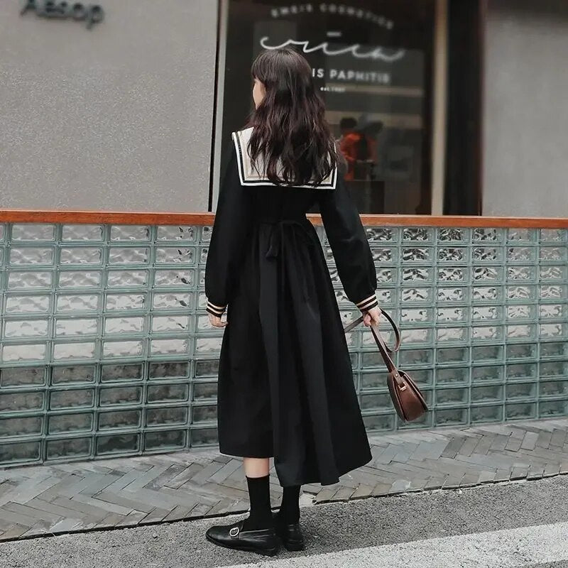 Robe japonaise noire