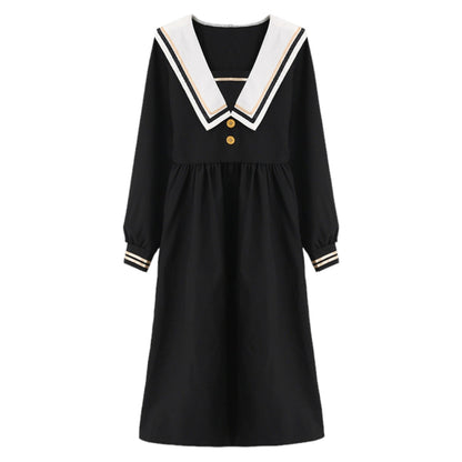 Robe Japonaise Noire ’Sashiko’ - S