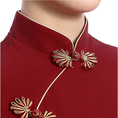 Robe japonaise rouge