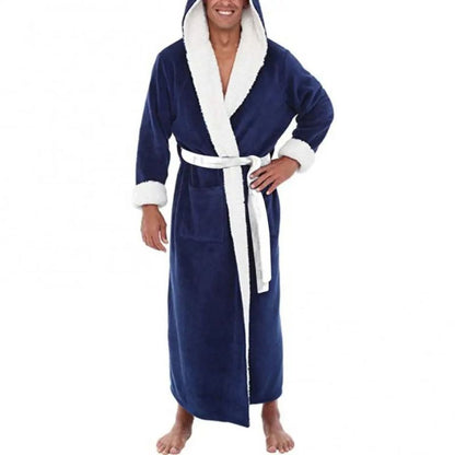 Robe de chambre homme polaire