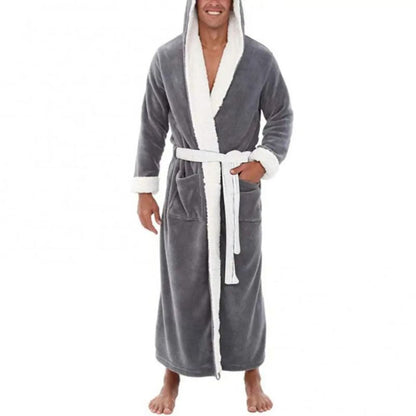 Robe de chambre homme polaire