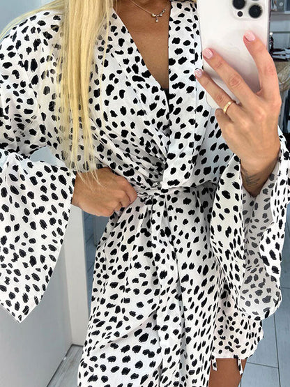 Robe De Chambre D'été "Flocon de Douceur"