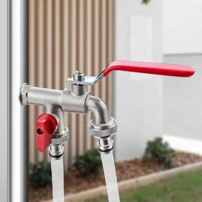 Robinet Extérieur Antigel Jardin Rouge
