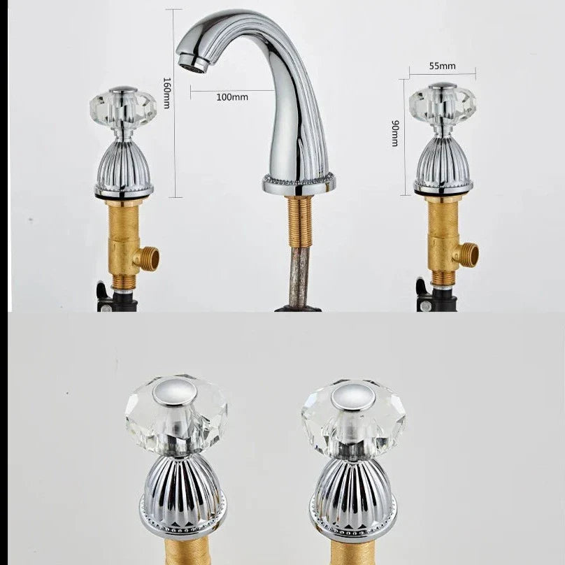 Robinet Lavabo 3 trous