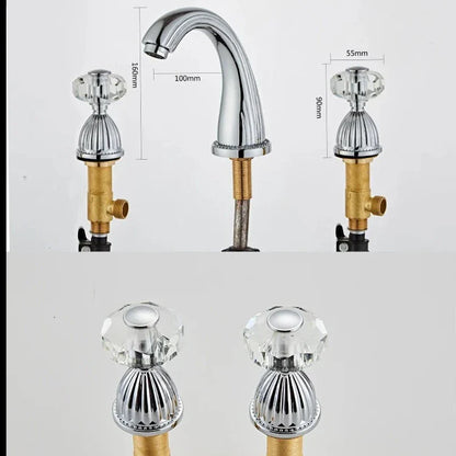 Robinet Lavabo 3 trous