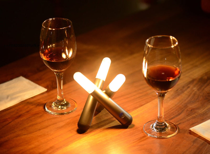 Bâtonnets Lumineux LED - Éclairage Décoratif et Portable pour Table