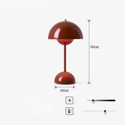 Lampe de Chevet Vintage Champignon Tactile