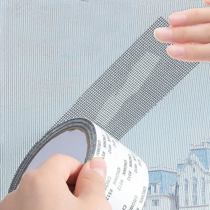 Rouleau Moustiquaire Autocollant pour Réparer les Trous
